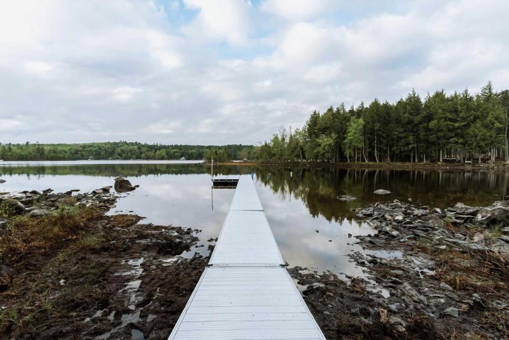 Waterfront Sebec Lake Home with Yard and Fire Pit